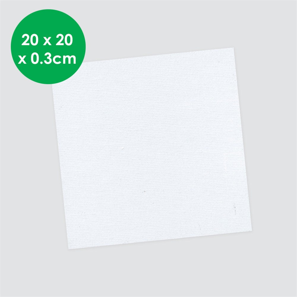 Canvas Panel Art Board - Square - 20 x 20cm