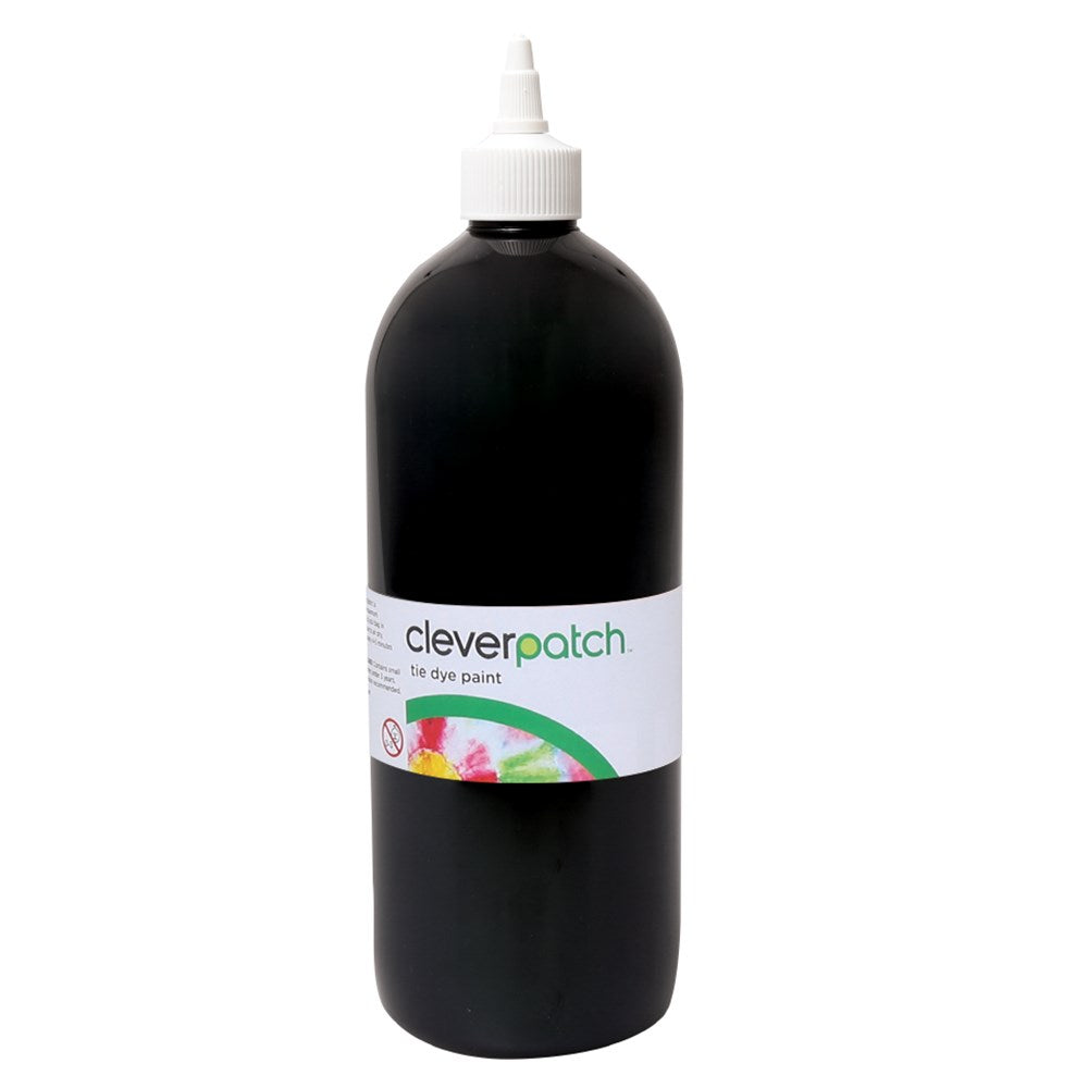 CleverPatch Tie Dye Paint - Black - 1L