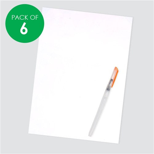 Water Art Sheets - A4 - Pack of 6