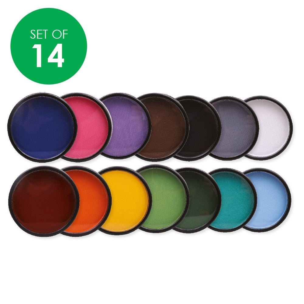 Paradise Face & Body Paint - 40g - Set of 14 Colours