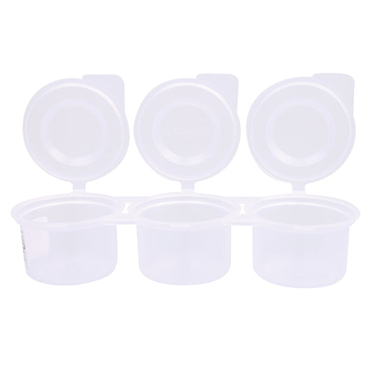 Plastic Mixing Pots - Large - 3 Well