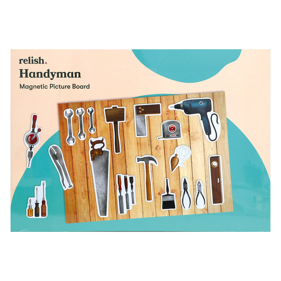 Magnetic Picture Board - Handyman - Each Set
