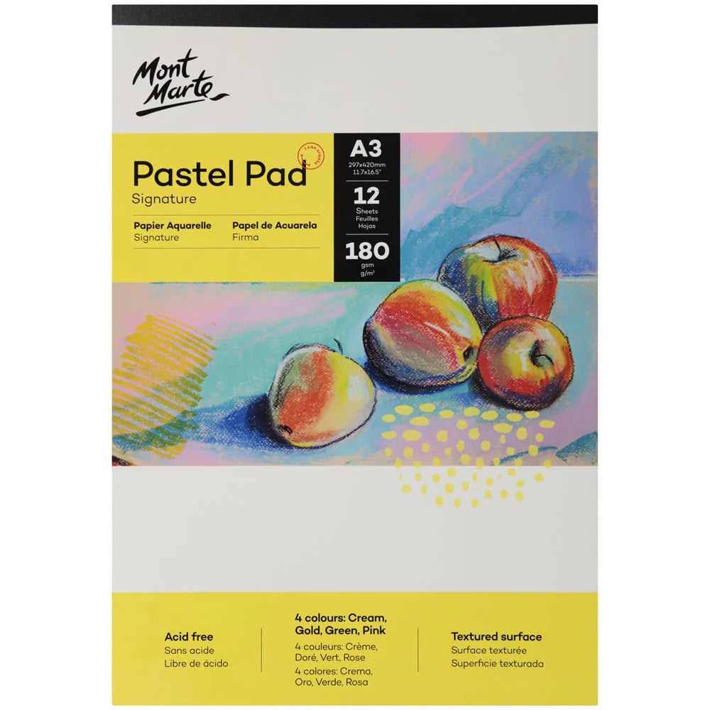 Mont Marte Pastel Pad - A3 - 12 Sheets