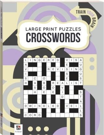 Crossword Book - Large Print - Each