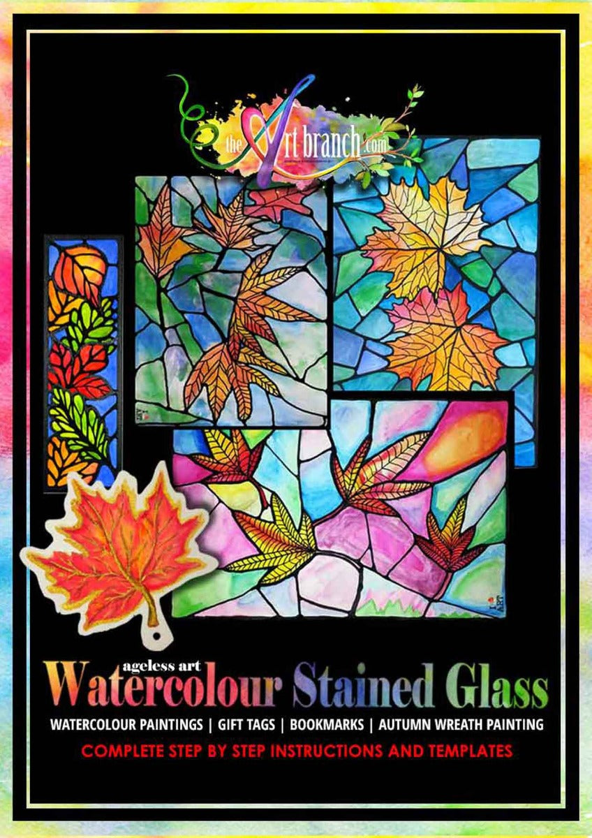 Ageless Art - Watercolour Stained Glass - PDF Download