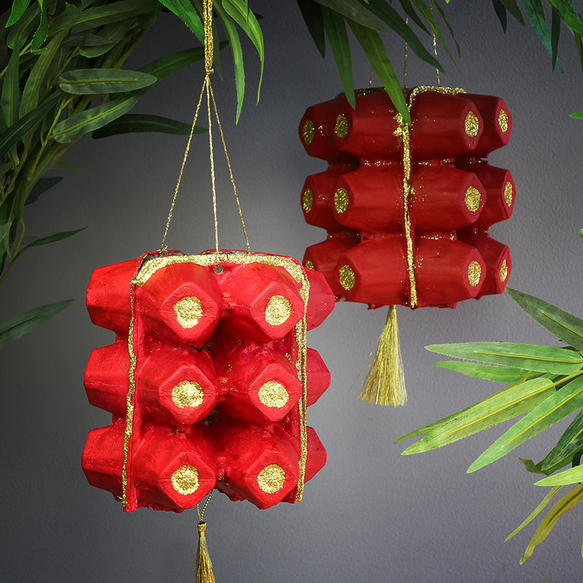 Egg Carton Lanterns