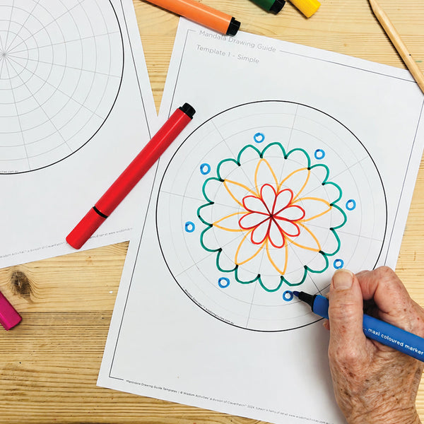Mandala Drawing Guide