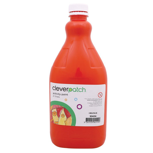 CleverPatch Activity Paint - Orange - 2L