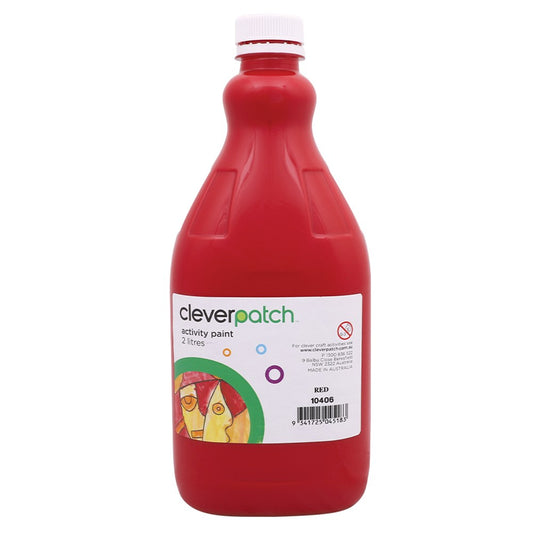 CleverPatch Activity Paint - Red - 2L
