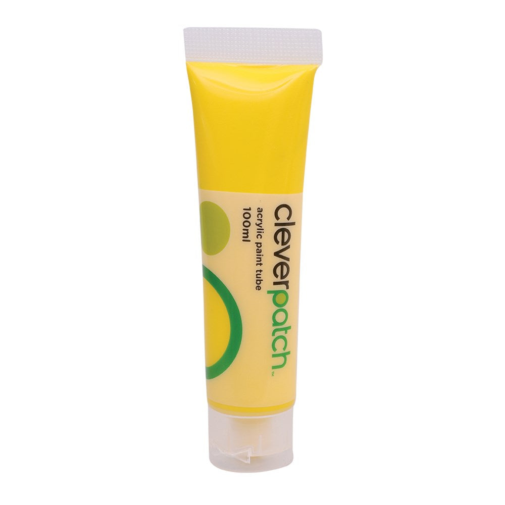 CleverPatch Acrylic Paint Tube - Yellow - 100ml