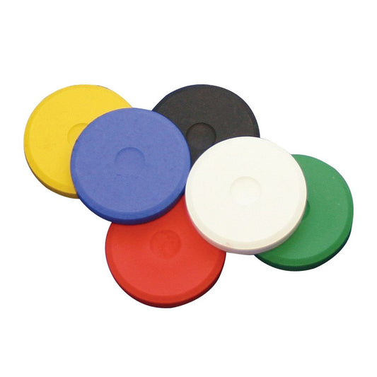 CleverPatch Tempera Paint Refill Discs - Bright Colours - Pack of 6