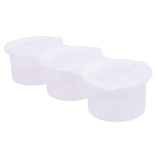 Plastic Mixing Pots - Large - 3 Well