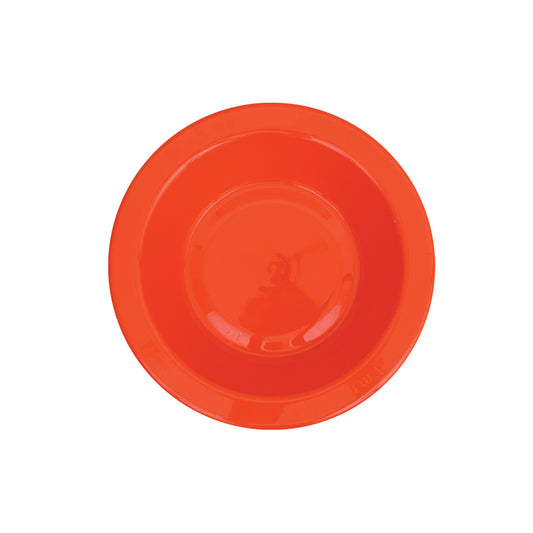 Reusable Plastic Bowls - Orange - Pack of 20