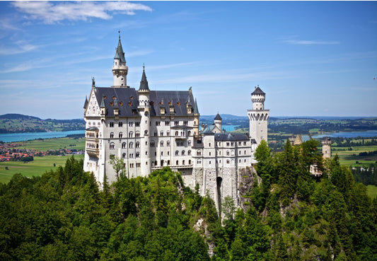 Wooden Puzzle - Neuschwanstein Castle - 24 Pieces