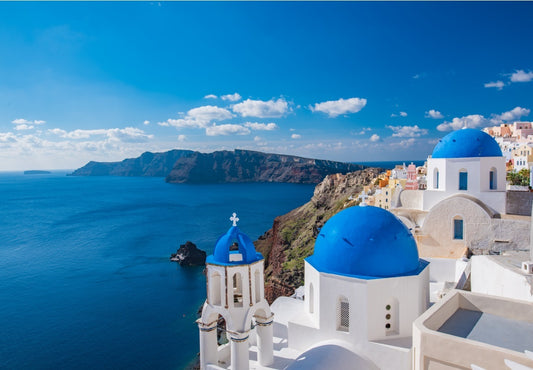 Wooden Puzzle - Santorini - 24 Pieces