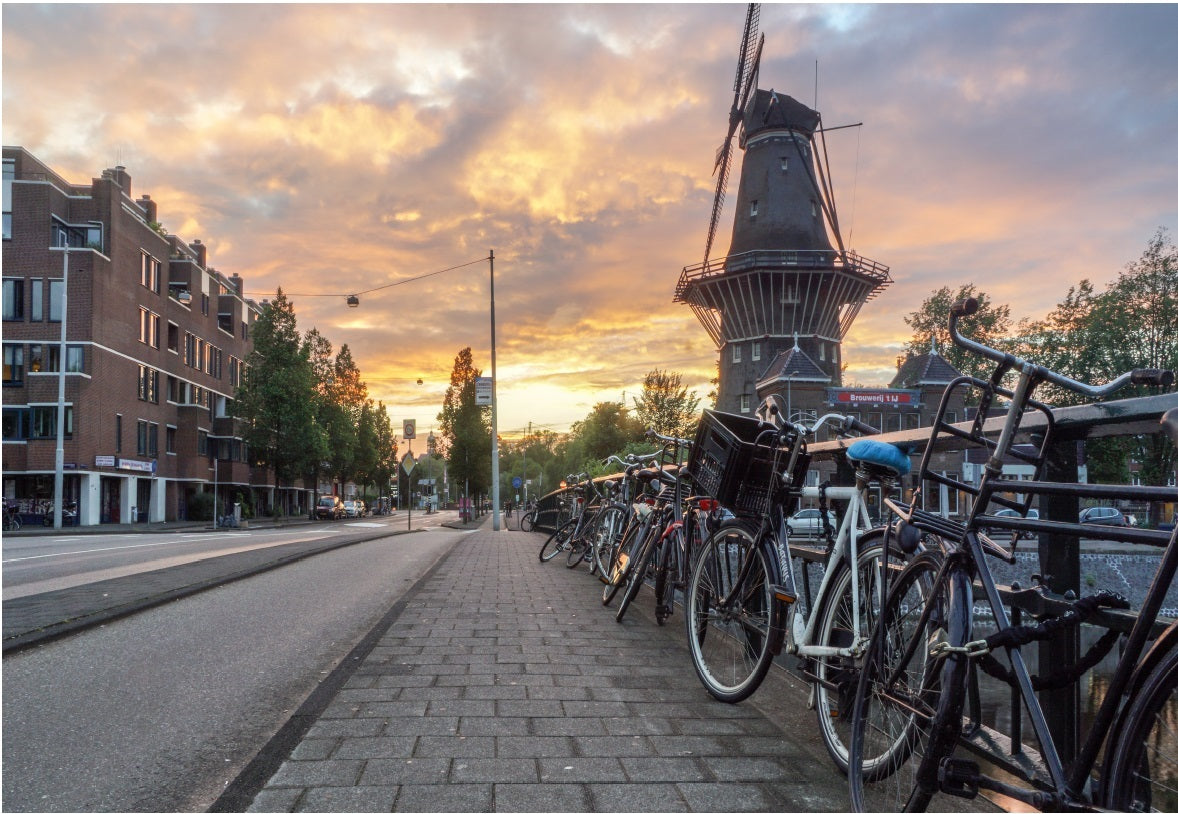 Wooden Puzzle - Amsterdam - 12 Pieces
