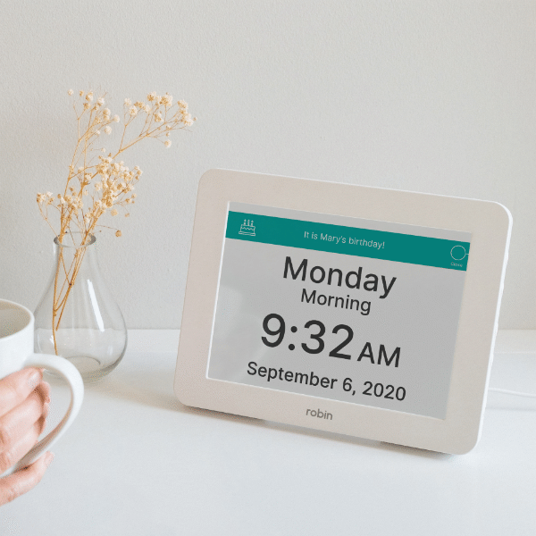 Robin Day Clock - White - Each