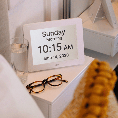Robin Day Clock - White - Each