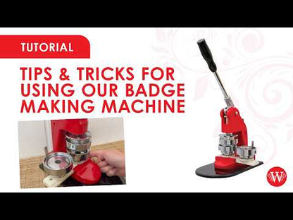 Badge Making Machine