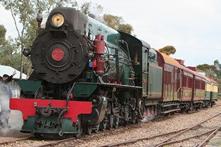 Wooden Puzzle - Green Steam Train - 24 Pieces