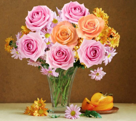 Puzzle - Flowers in a Vase - 60 Pieces