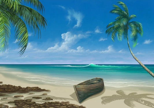 Wooden Puzzle - Palm Beach - 12 Pieces