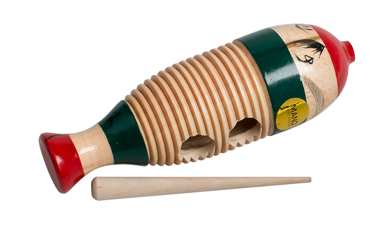 Wooden Musical Fish Guiro - Each